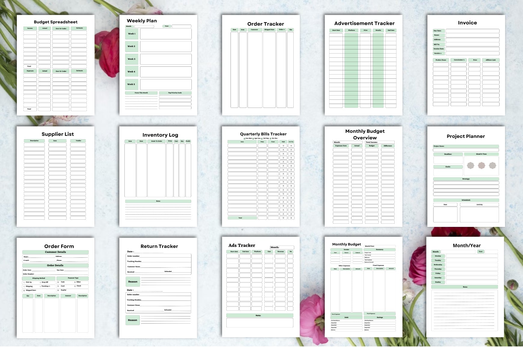 Side Hustle Planner