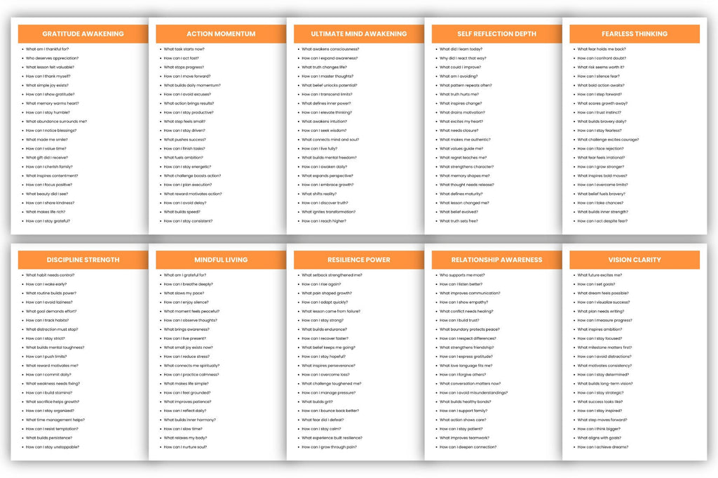 Mind Awakening Prompts for Inspiration