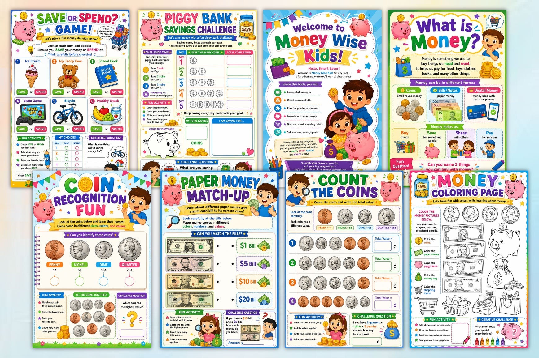 Money Wise Kids Activity Book