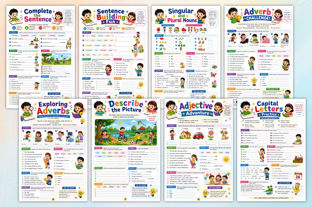 English Grammar Adventures Activity Book