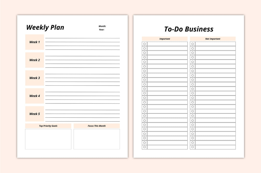 Profitable Side Hustle Planner