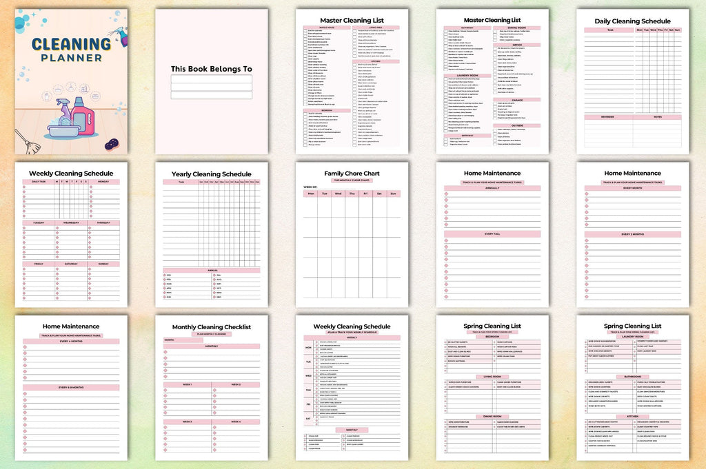 Cleaning Planner Guide