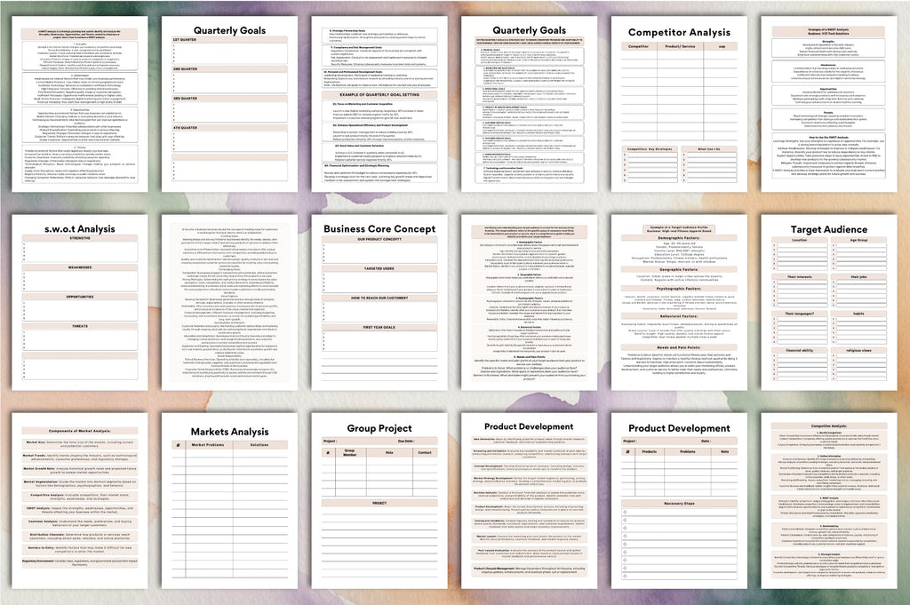 Business Workbook Guide