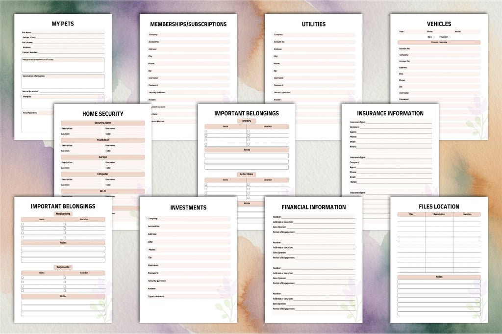 End of Life Planner