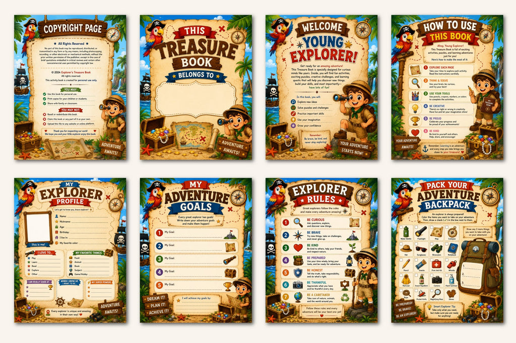 Explorer Treasure Book
