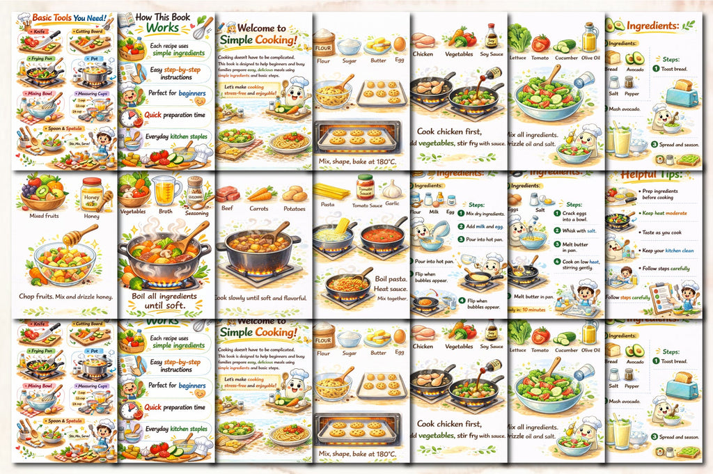 Everyday Cooking Made Simple Planner