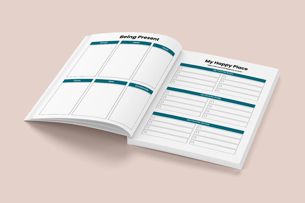 Mental Health Healing Journal for Anxiety and Depression