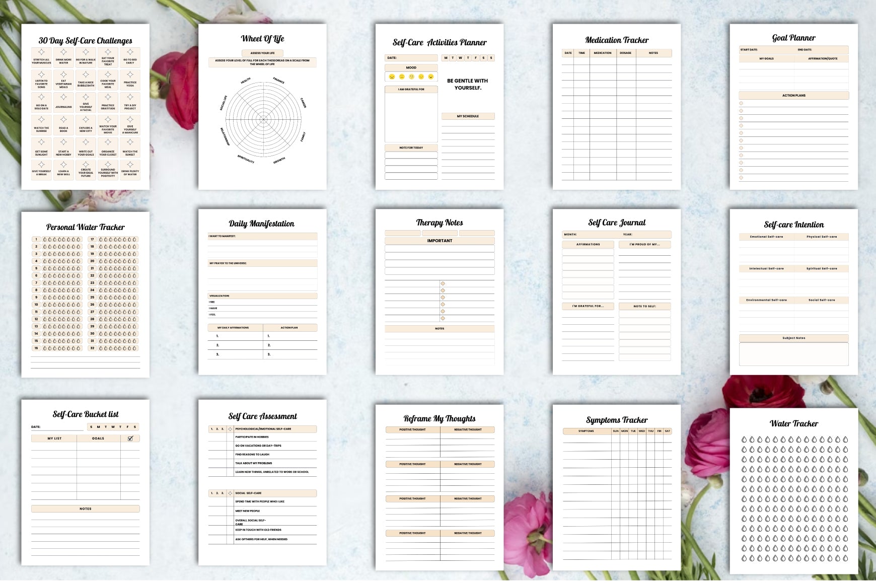 Mental Health Planner for Wellbeing