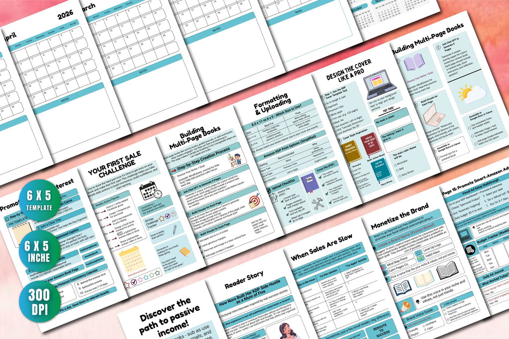 Earn Passive Income by Selling Planners