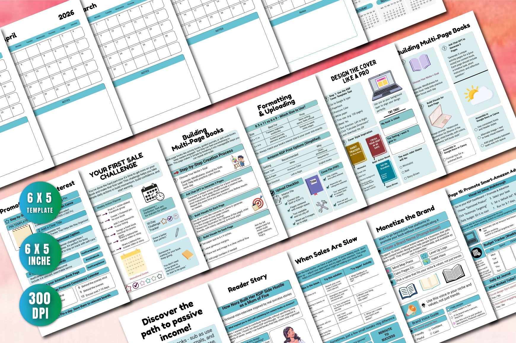 Earn Passive Income by Selling Planners