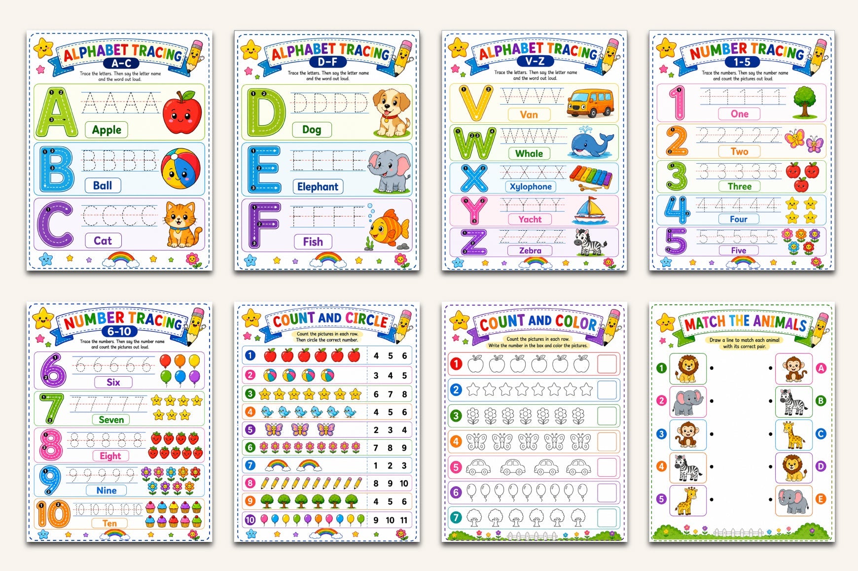 Smart Kids Activity Book