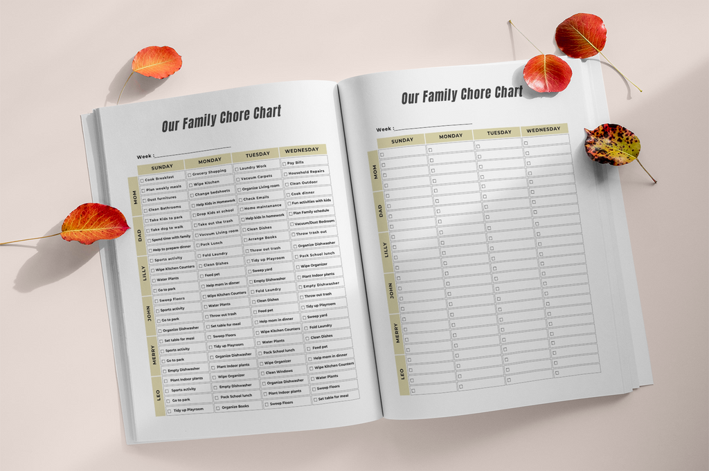 Family Routine Planning Workbook