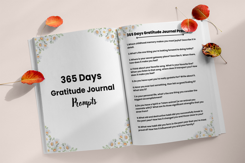 80 Days Gratitude Prompts