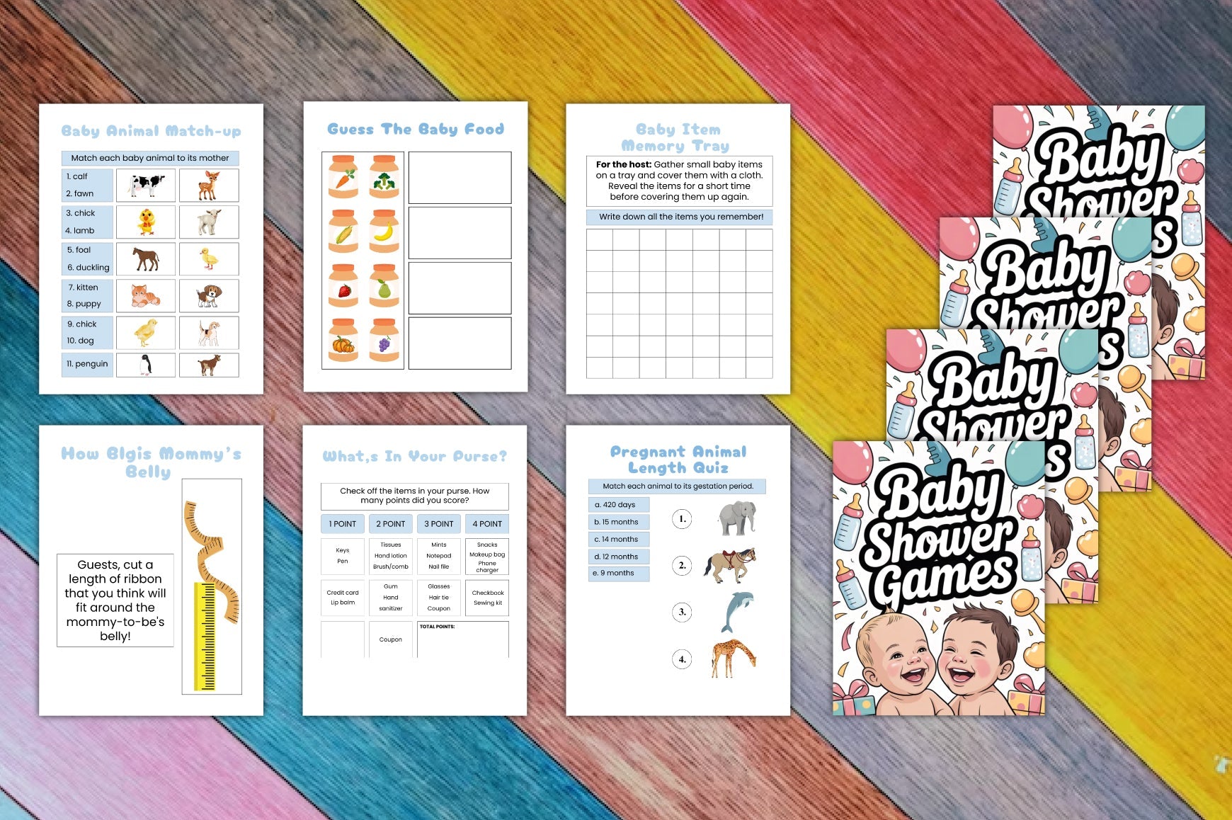 Baby Shower Games Planner