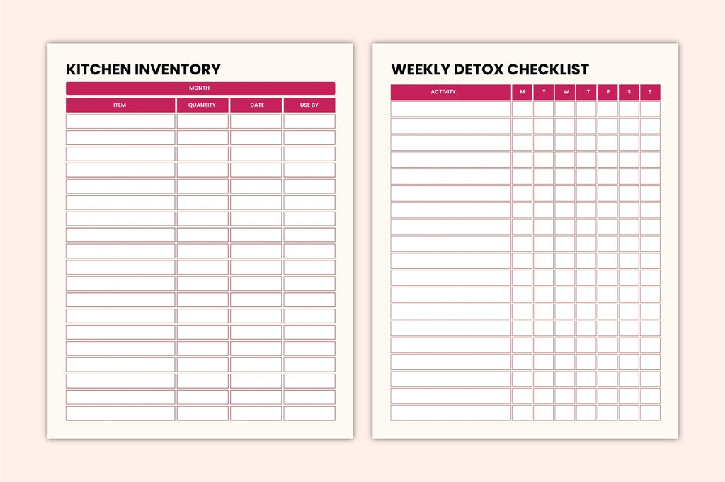 Meal Prep Journal for Easy Planning