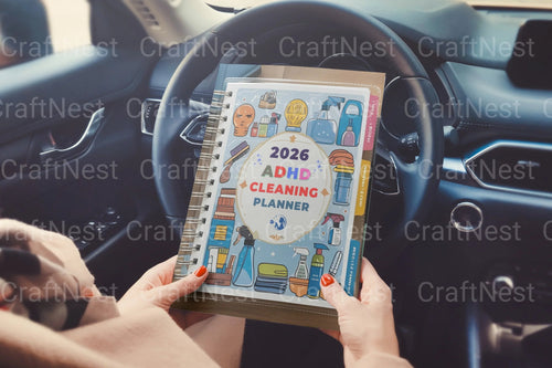 ADHD Cleaning Planner for Effective Organization daily cleaning checklist templates