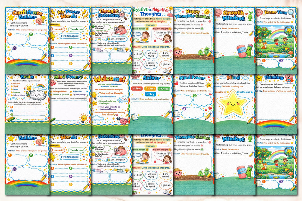 Mind Power for Kids Workbook