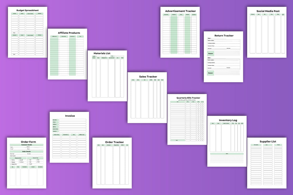 Side Hustle Planner