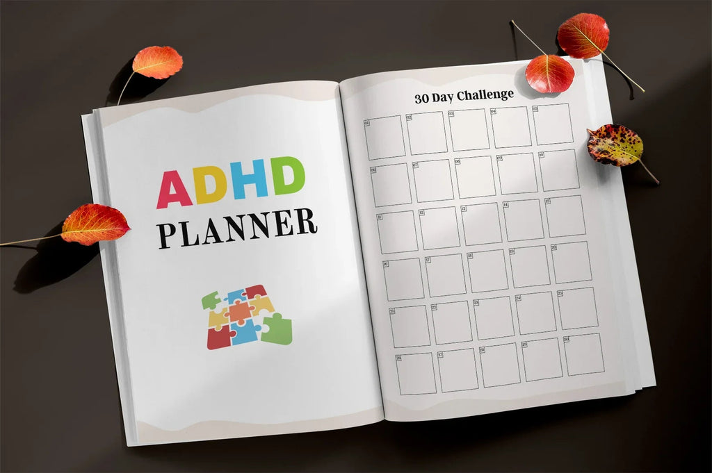 ADHD Planner Bundle daily planning and productivity worksheets