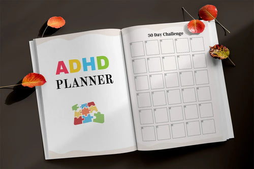 ADHD Planner Bundle daily planning and productivity worksheets