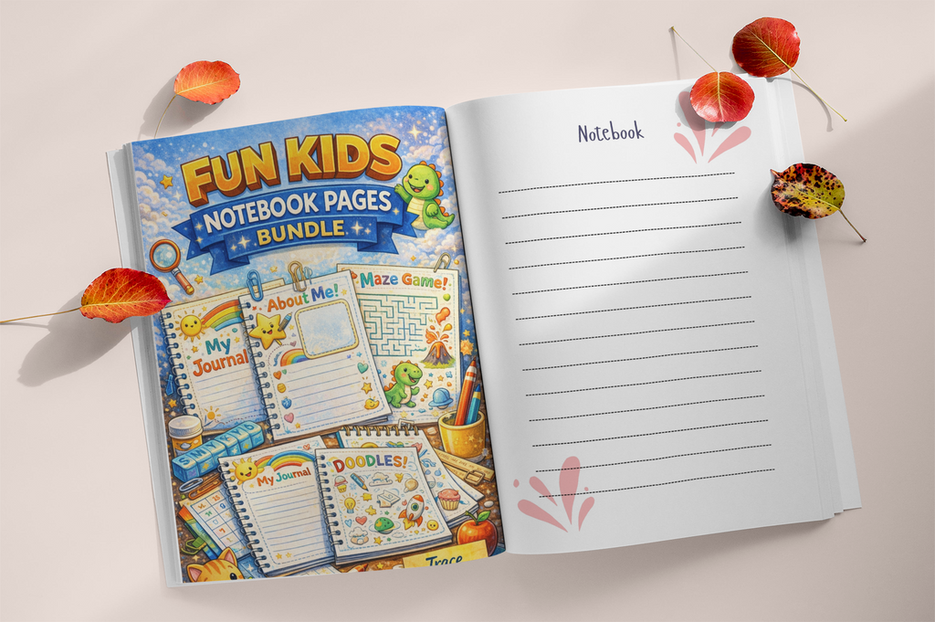 Fun Kids Notebook Journal