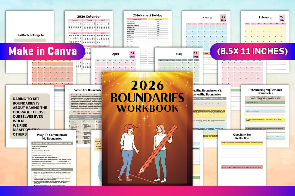 Boundaries Workbook for Personal Growth