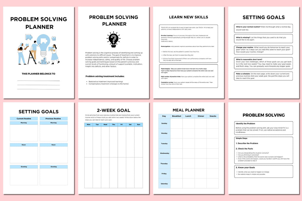 Problem Solving Planner