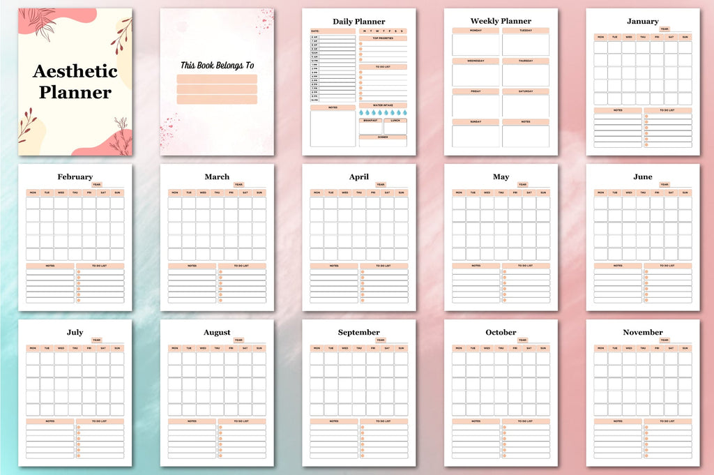 Aesthetic Planner