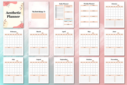 Aesthetic Planner