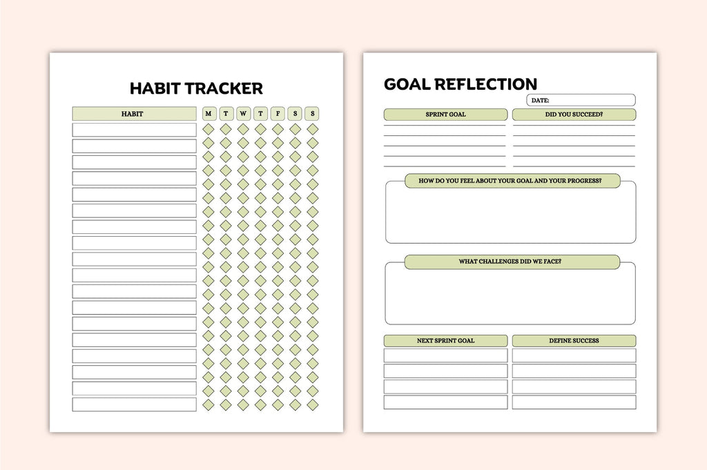 Peak Goal Setting Planner