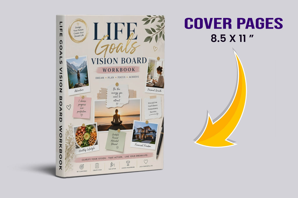 Life Goals Vision Board Workbook