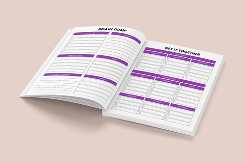 ADHD Brain Dump Planner Worksheets