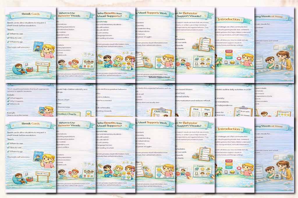 Behavior Support Visuals Planner
