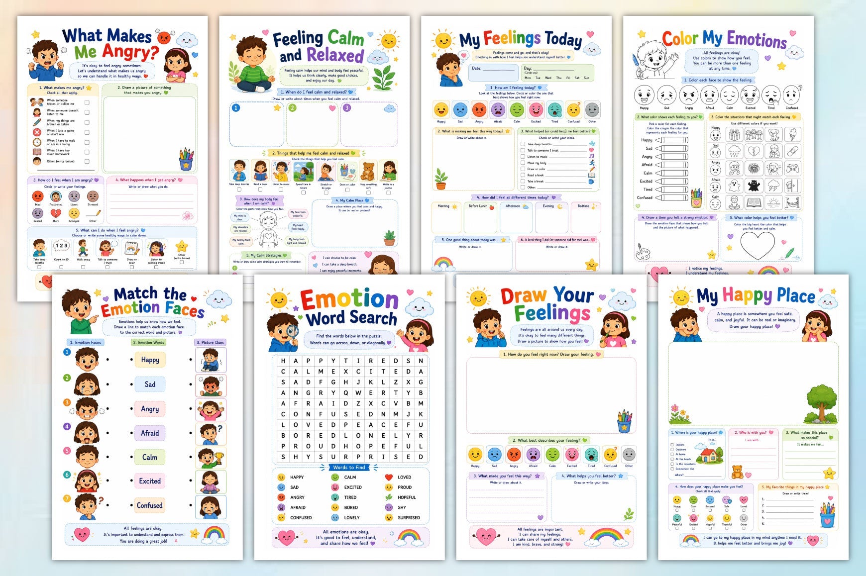 My Emotional Learning Adventure Workbook