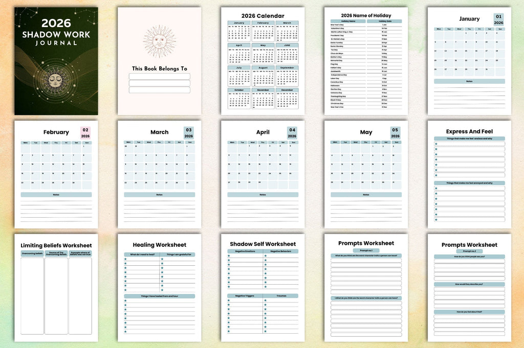 Shadow Work Prompts for Personal Growth