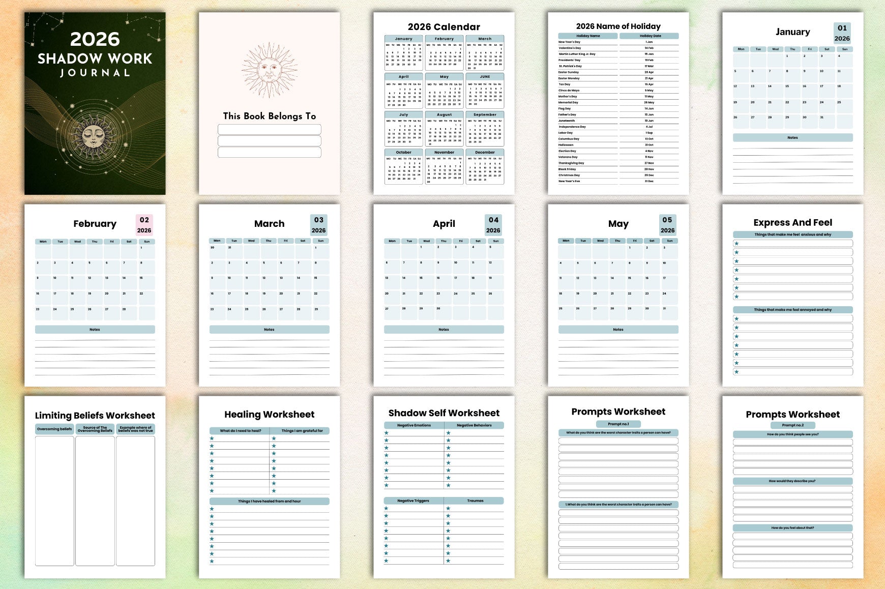 Shadow Work Prompts for Personal Growth