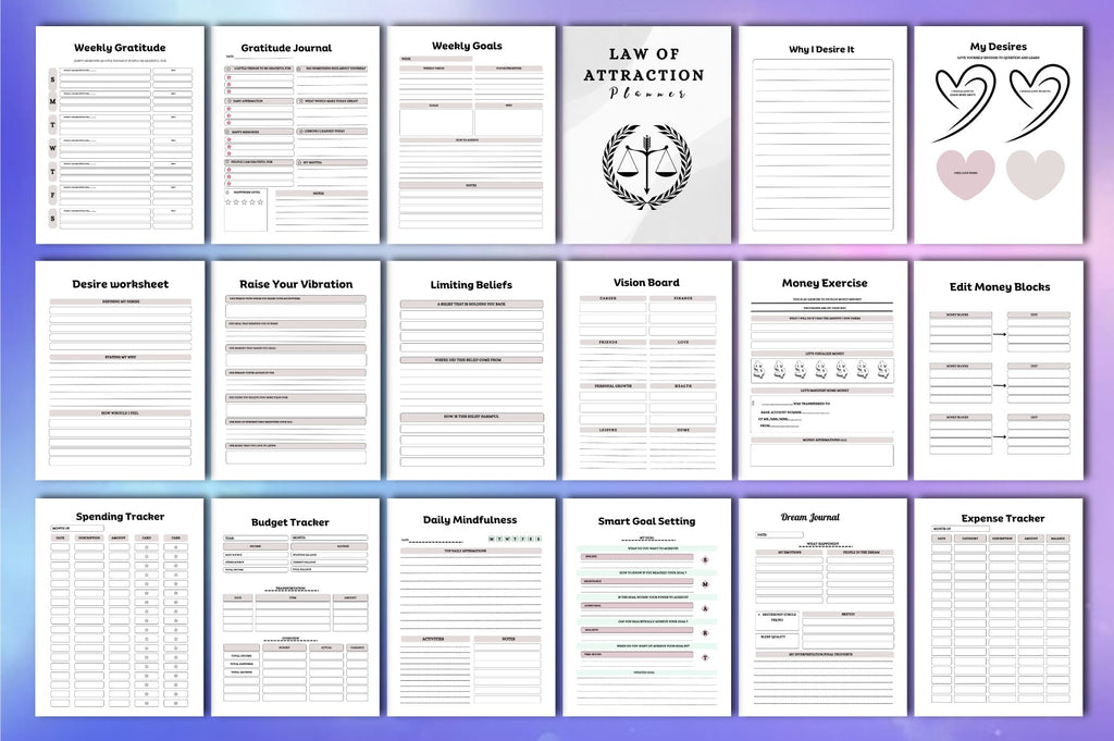 Law of Attraction Planner