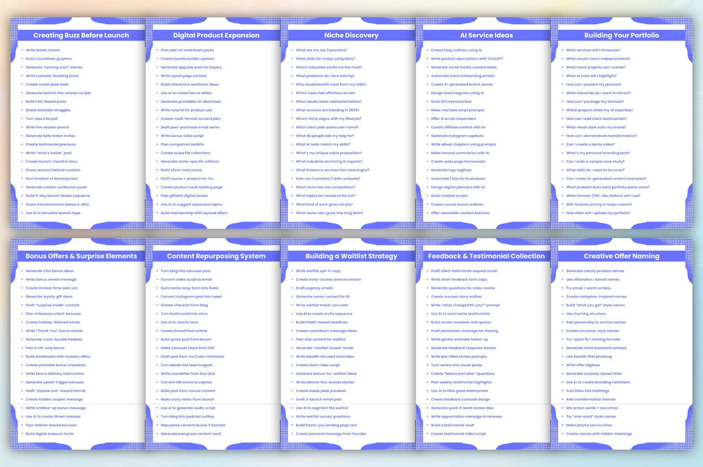 AI Freelancer Toolkit Prompts