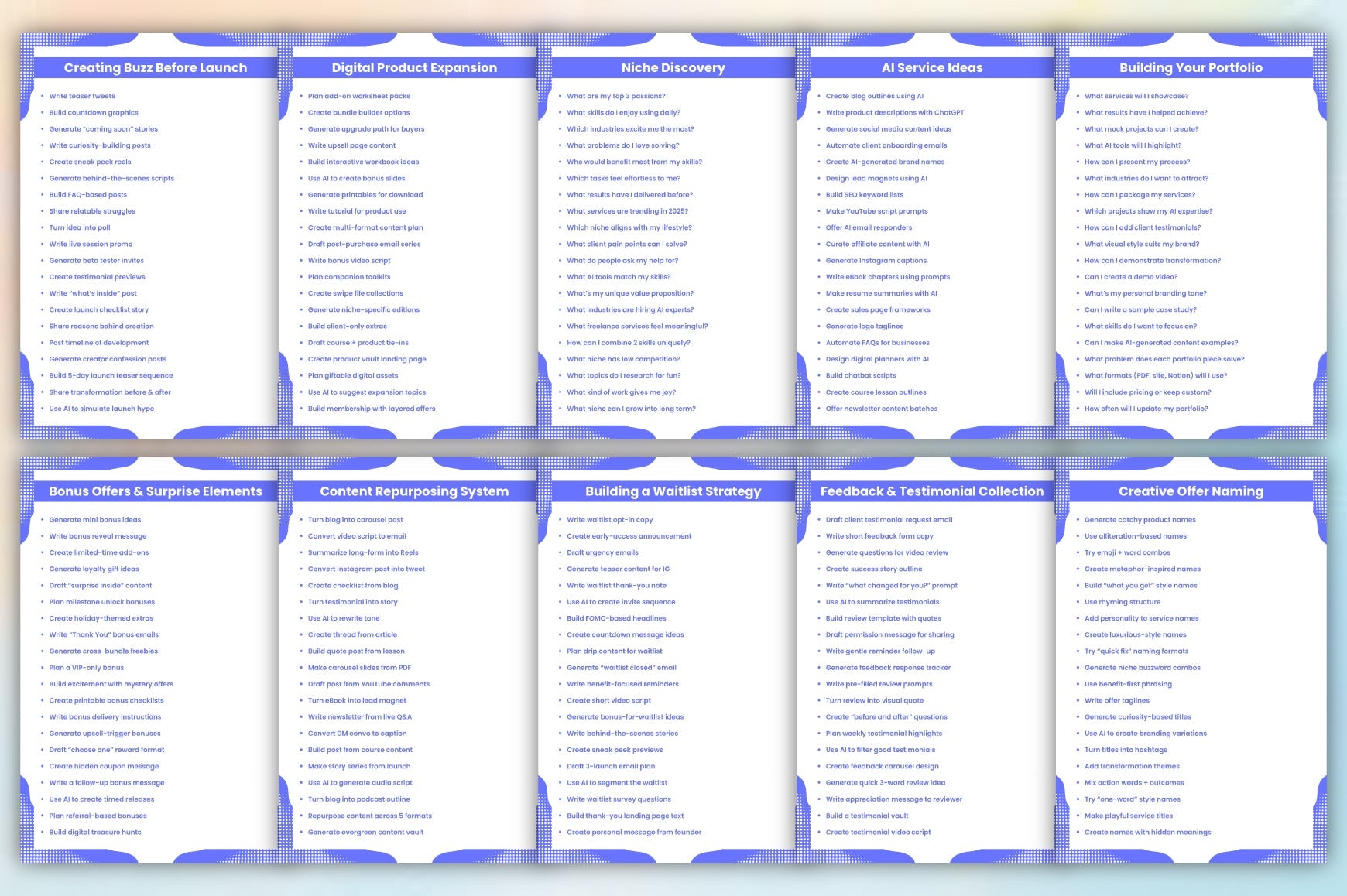AI Freelancer Toolkit Prompts