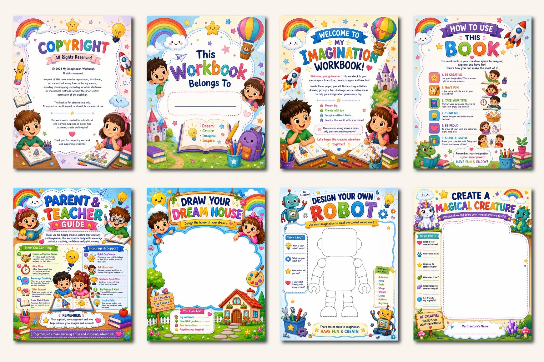 My Imagination Workbook