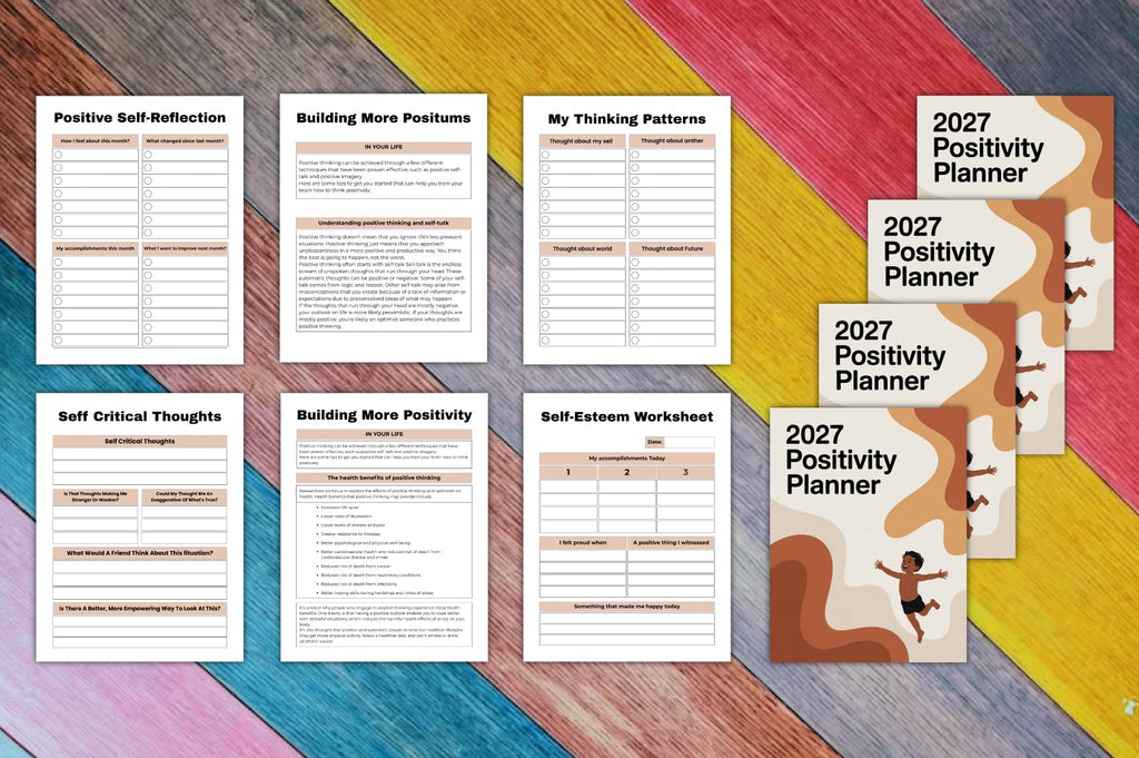 Positivity Planner for Daily Inspiration
