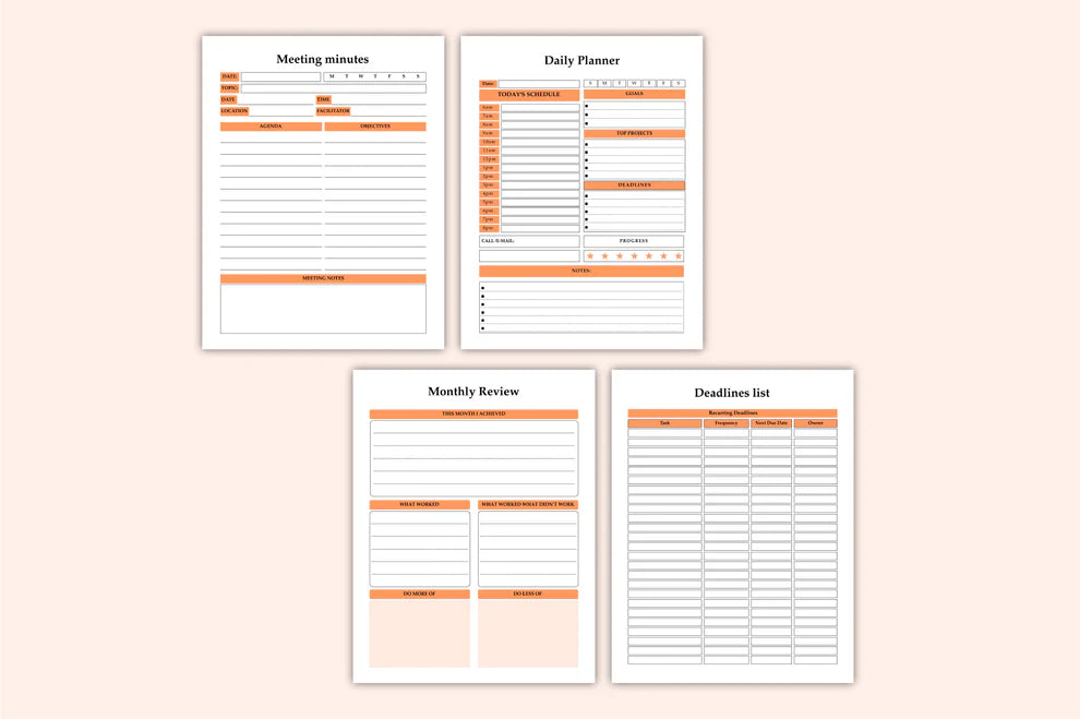 Work Management Planner