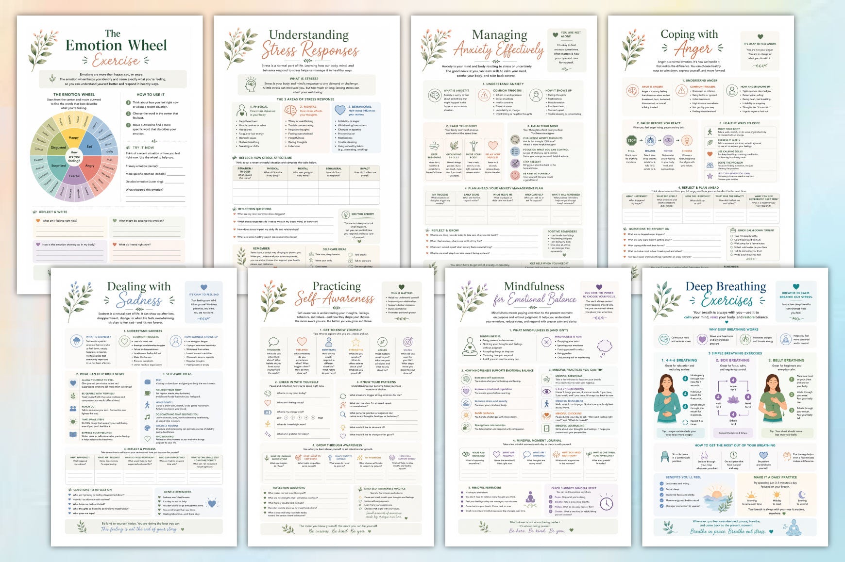 Emotional Growth Regulation Workbook