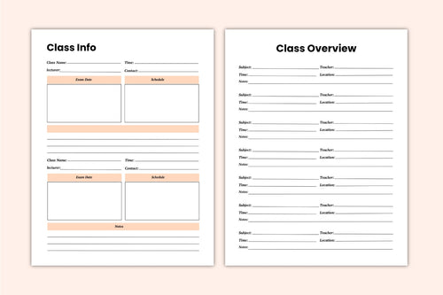 Academic Success Planner