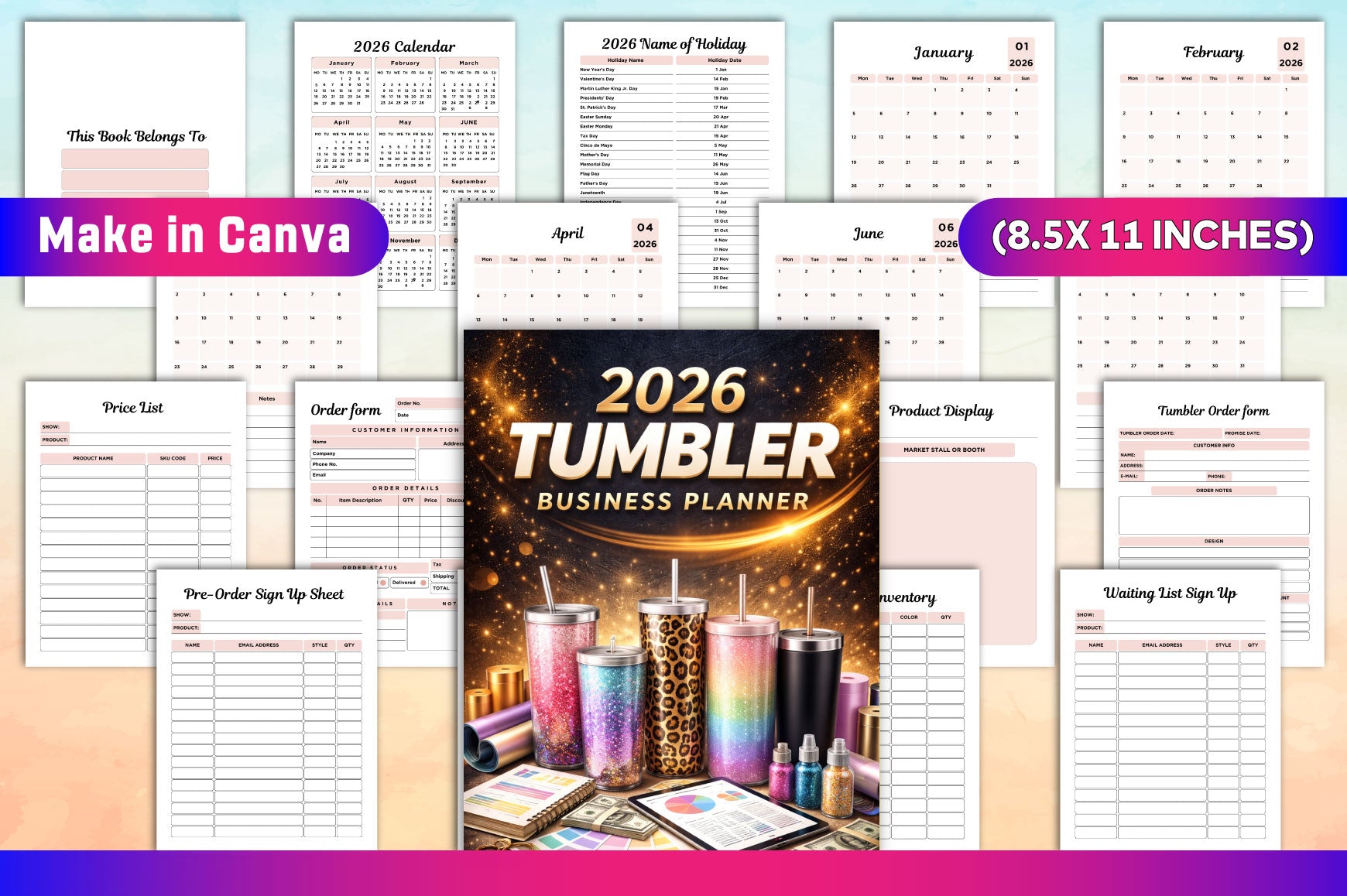 Tumbler Business Planner