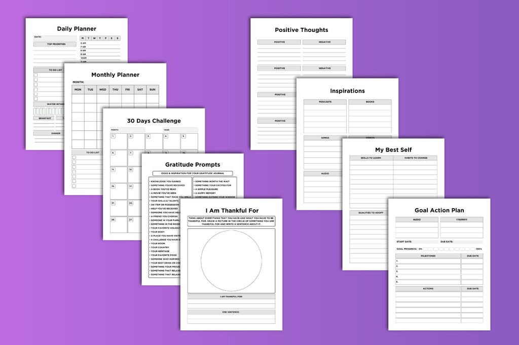Dream Life Self Care Planner