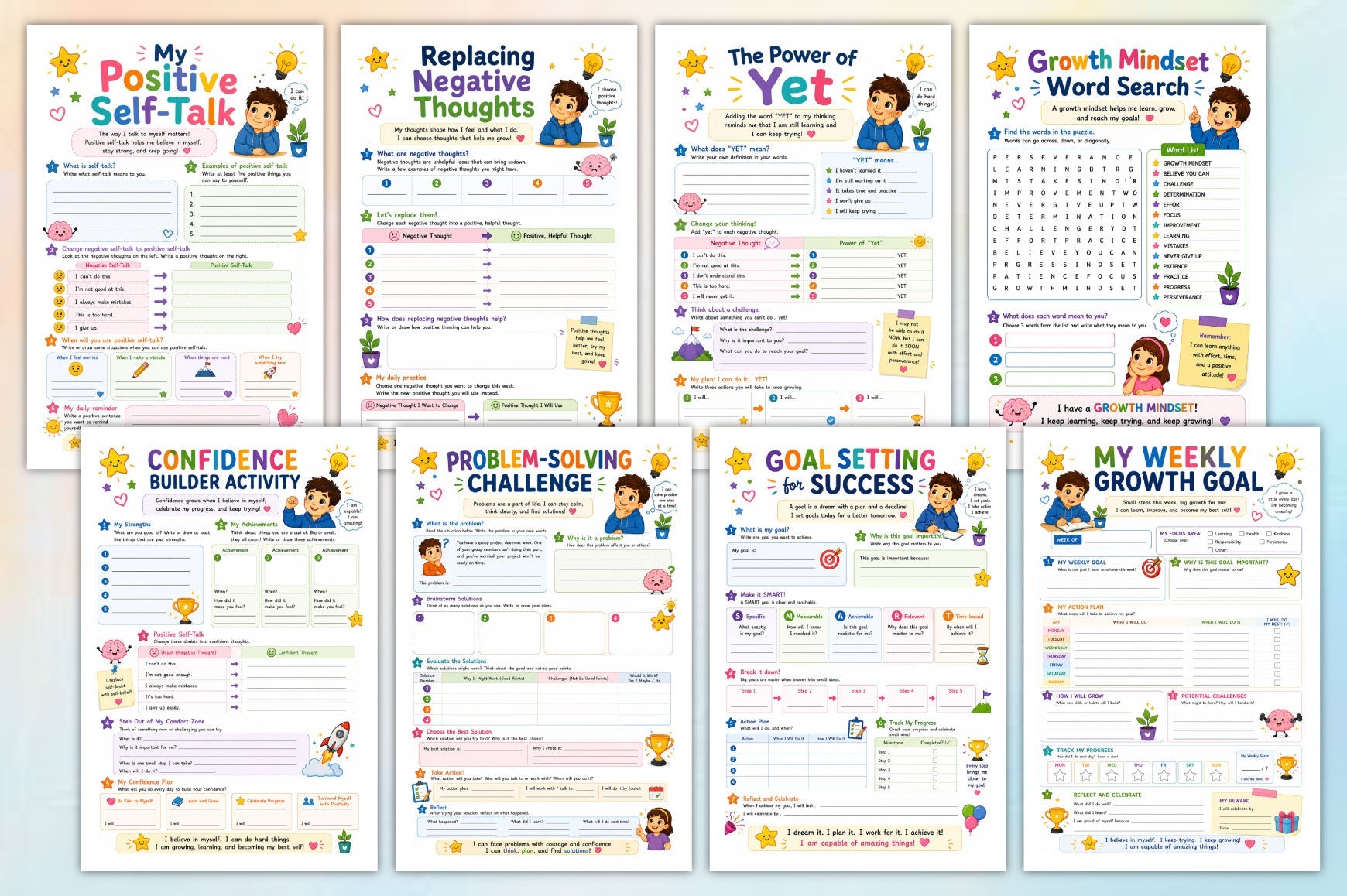 Building Growth Mindset Workbook