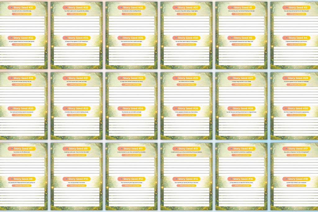 Story Seeds Kids Planner
