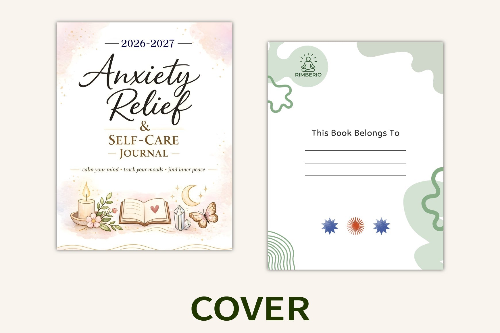 Anxiety Relief Self-Care Journal
