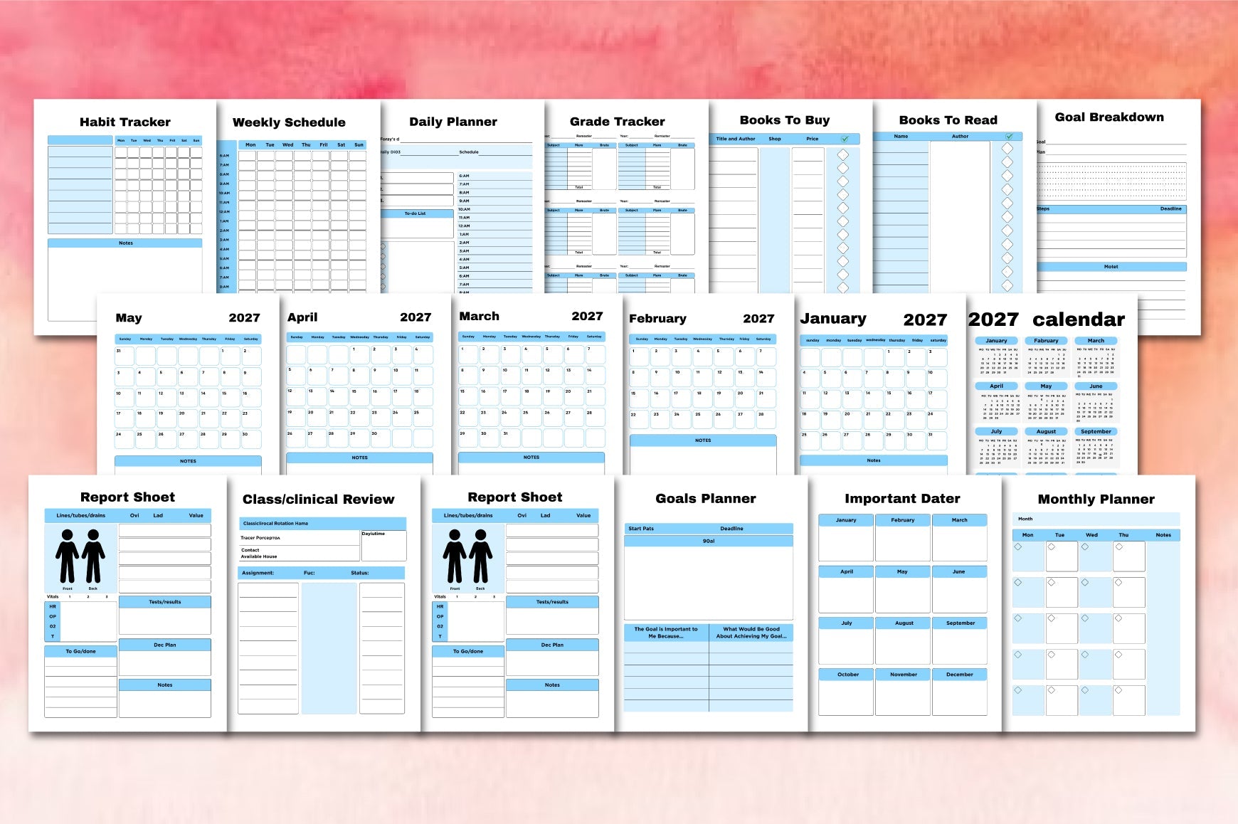 Nursing School Planner
